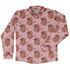 Gut Instincts Flesh Long Sleeve Button Up Shirt front