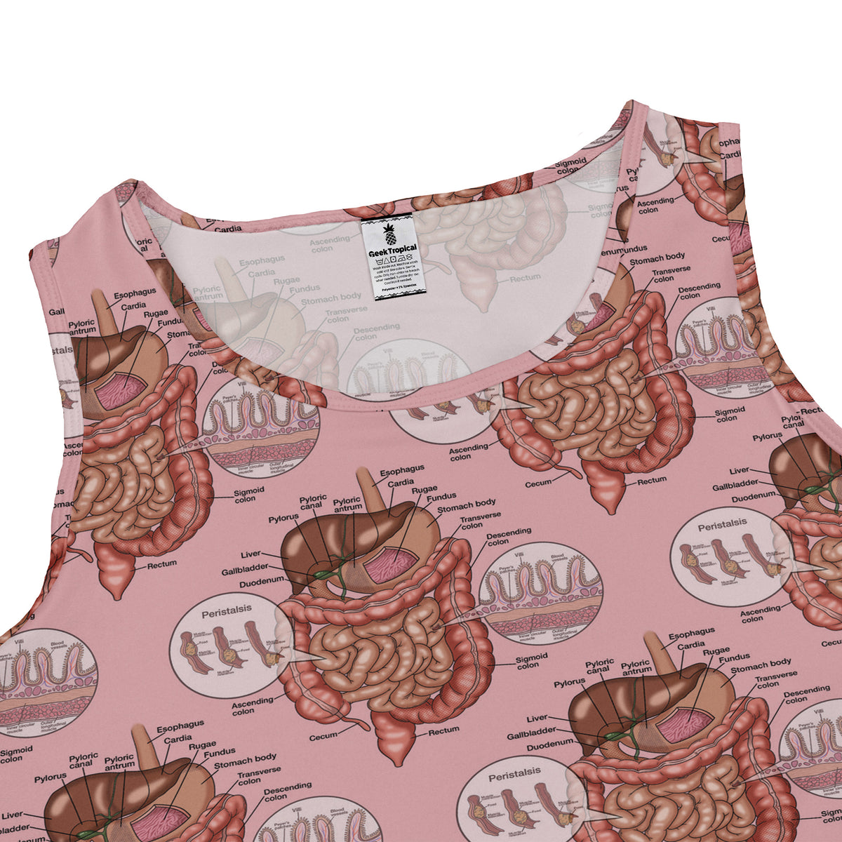 Gut Instincts Flesh Sleeveless Dress close front