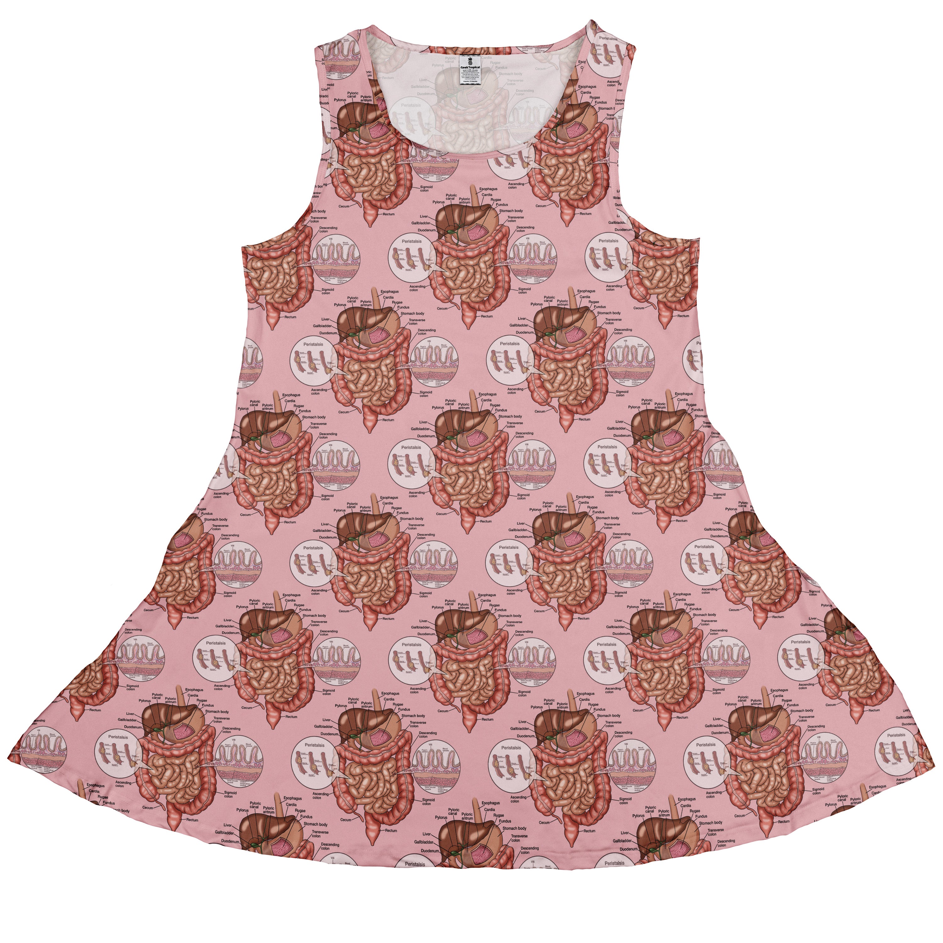 Gut Instincts Flesh Sleeveless Dress front