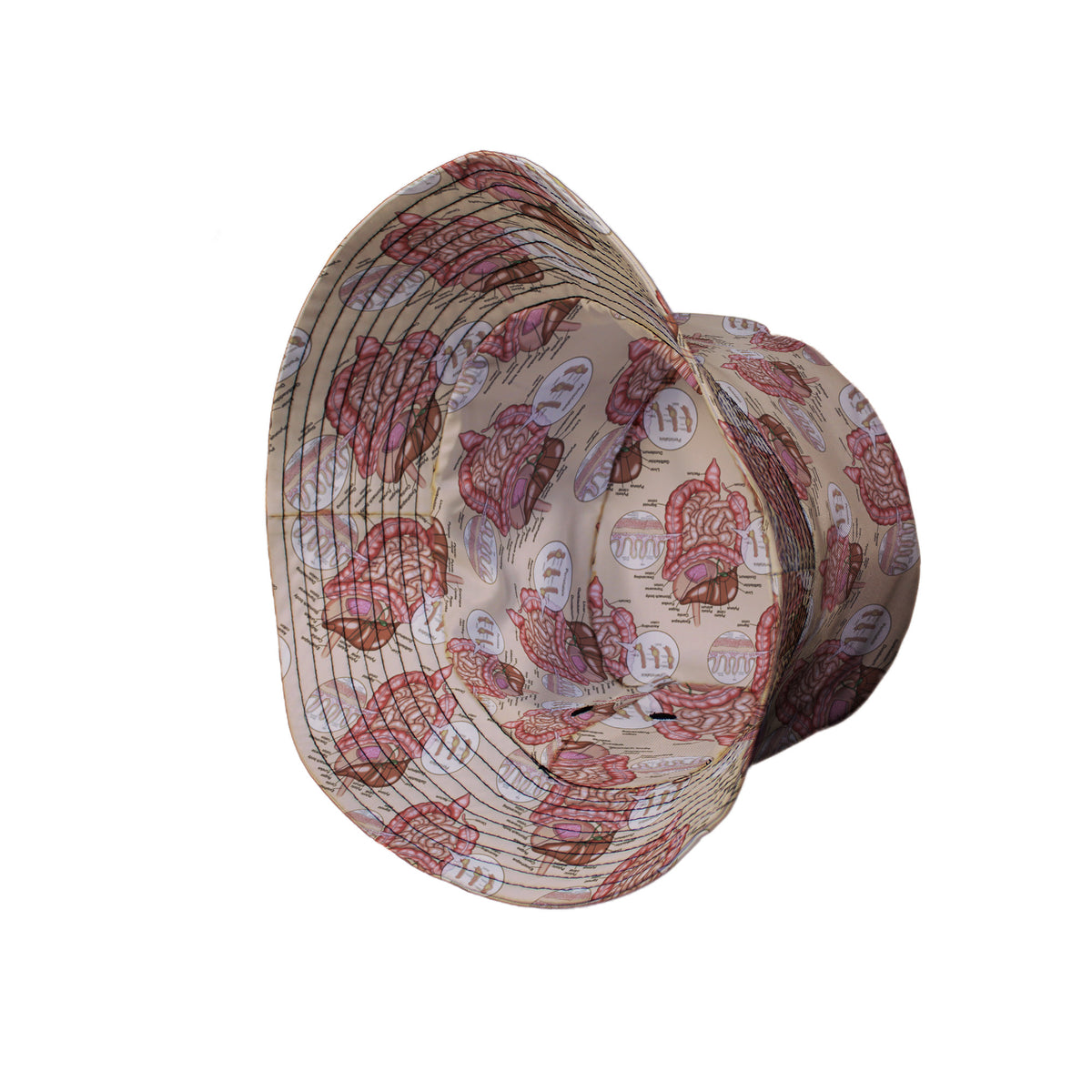 Gut Instincts Skin Bucket Hat Side View