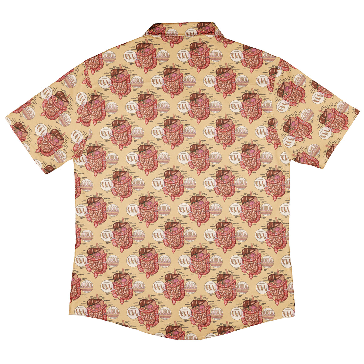 Gut Instincts Skin Button Up Shirt Back