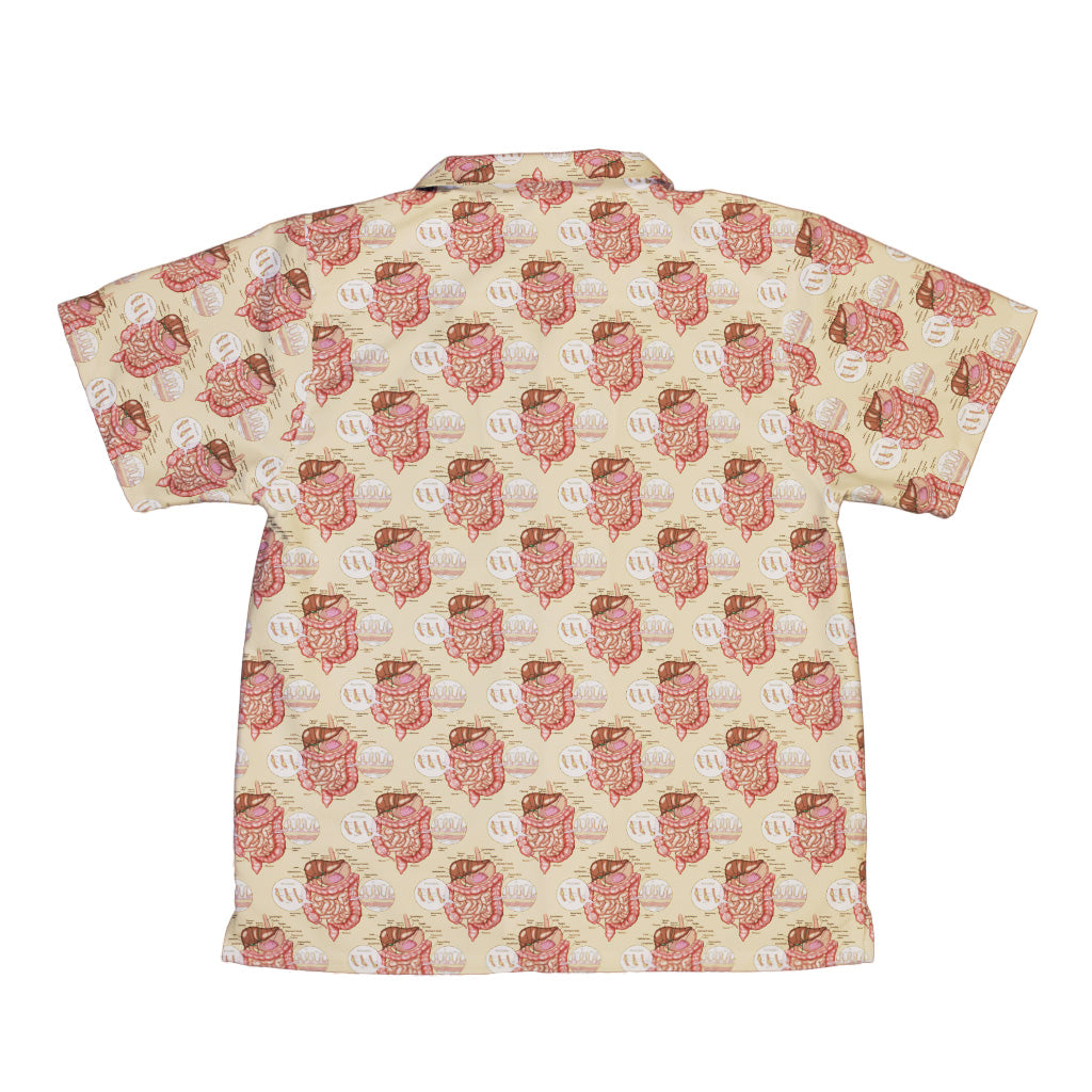 Gut Instincts Skin Youth Hawaiian Shirt Back