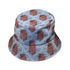 Gut Instincts Vein Bucket Hat Black Stitching