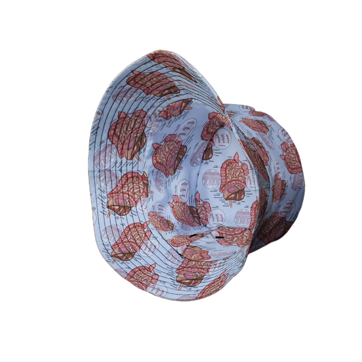Gut Instincts Vein Bucket Hat Side View