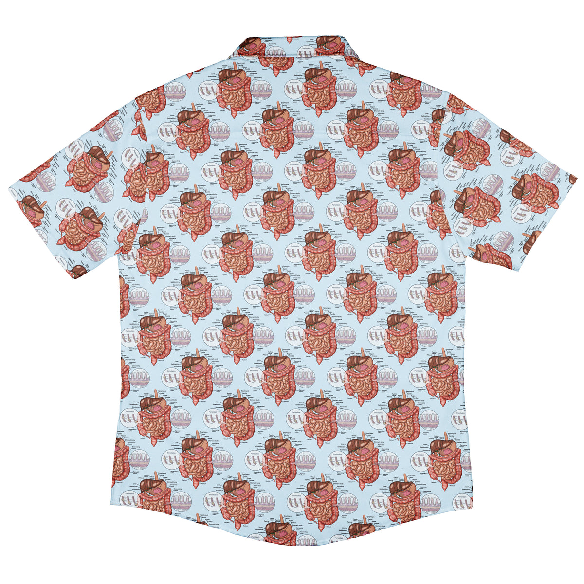 Gut Instincts Vein Button Up Shirt Back