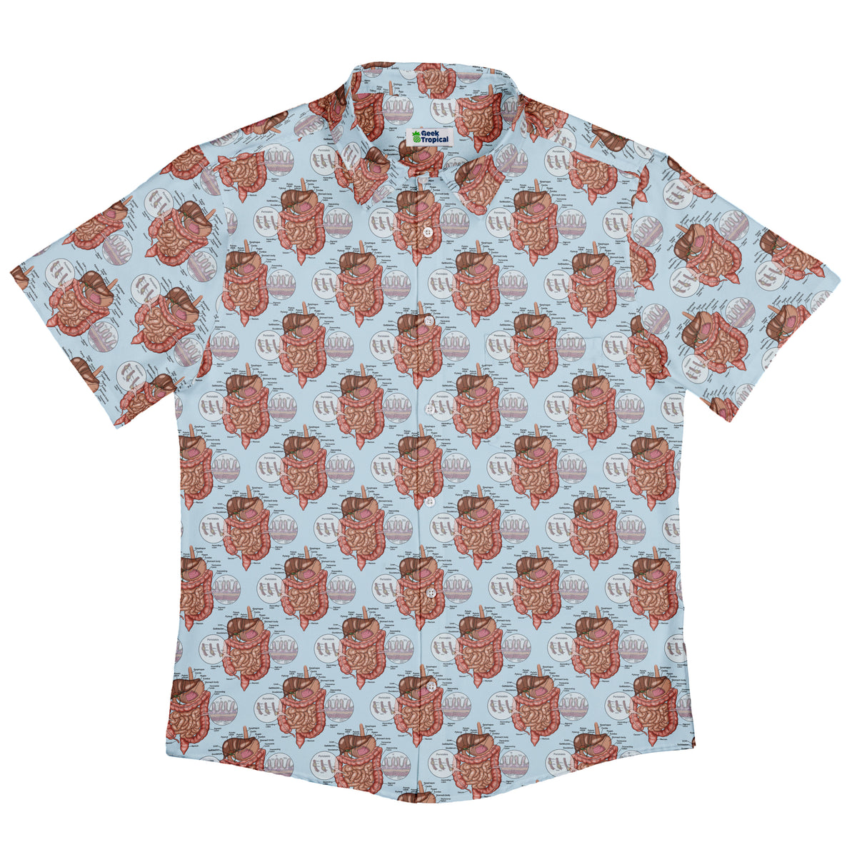Gut Instincts Vein Button Up Shirt Flat Front