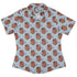 Gut Instincts Vein Curvy Button Up Shirt womens front