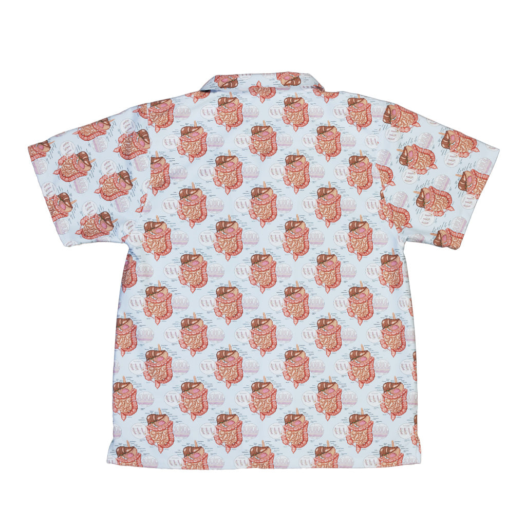 Gut Instincts Vein Youth Hawaiian Shirt Back