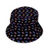 Halloween Candies Bucket Hat Black Stitching