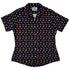 Halloween Candies Curvy Button Up Shirt womens front