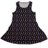 Halloween Candies Sleeveless Dress front