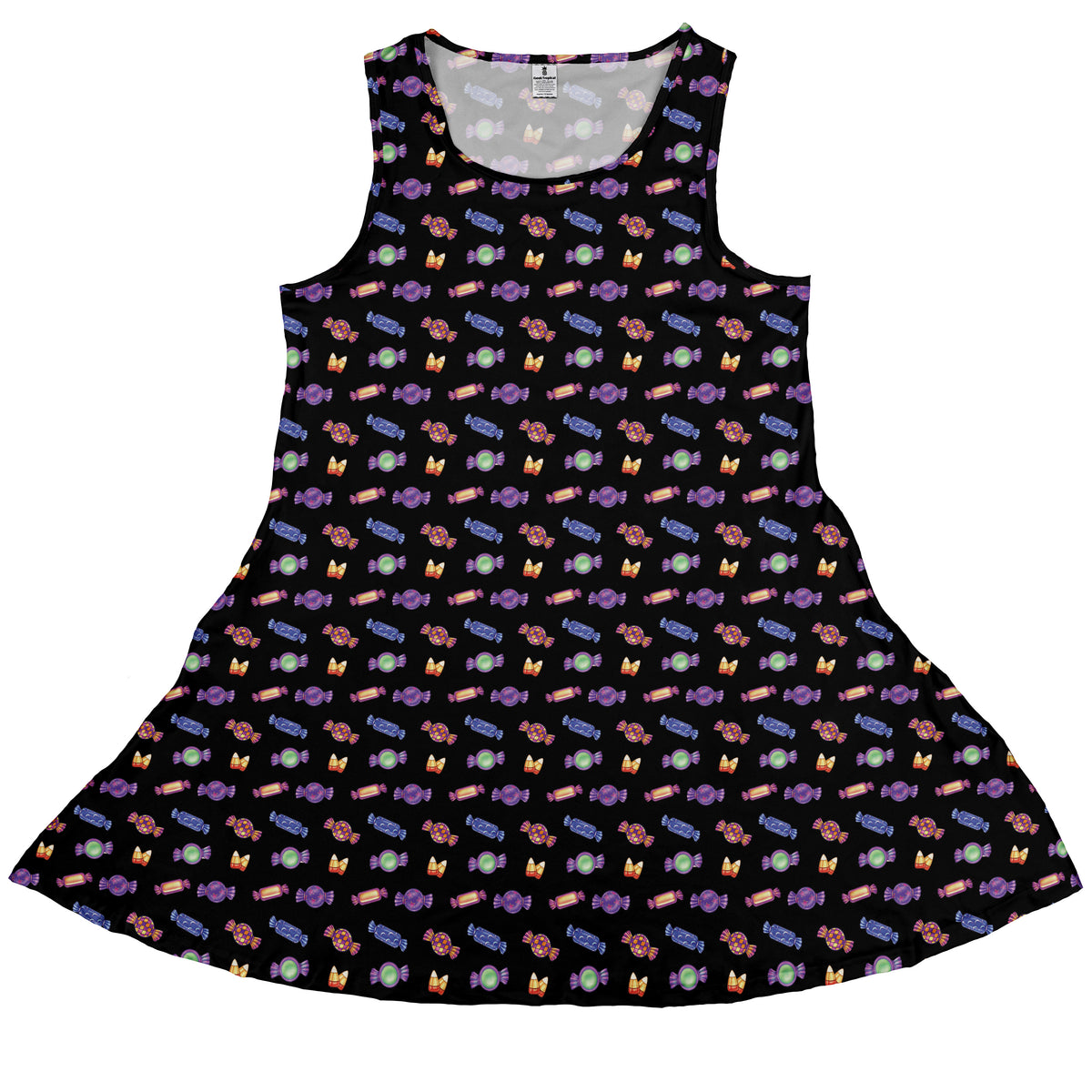 Halloween Candies Sleeveless Dress front