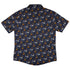 Halloween Cats Full Moon Button Up Shirt Back