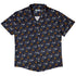 Halloween Cats Full Moon Button Up Shirt Hawaiian Front