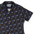 Halloween Cats Full Moon Curvy Button Up Shirt womens top right