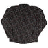 Halloween Dice Bubbles Long Sleeve Button Up Shirt back