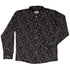 Halloween Dice Bubbles Long Sleeve Button Up Shirt front
