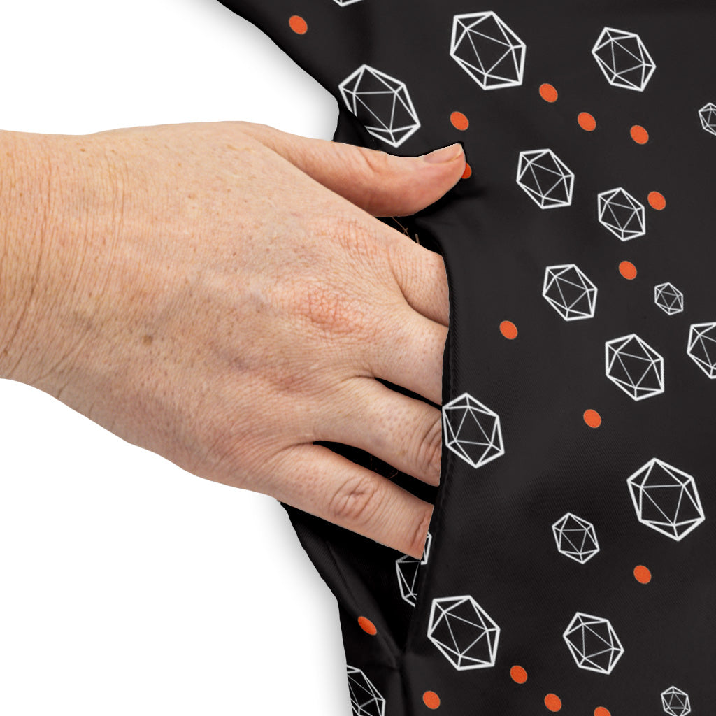 Halloween Dice Bubbles Sleeveless Dress Pocket
