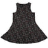 Halloween Dice Bubbles Sleeveless Dress back