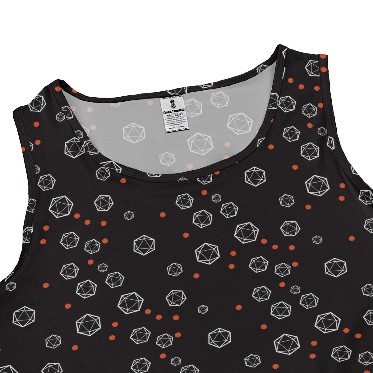 Halloween Dice Bubbles Sleeveless Dress close front