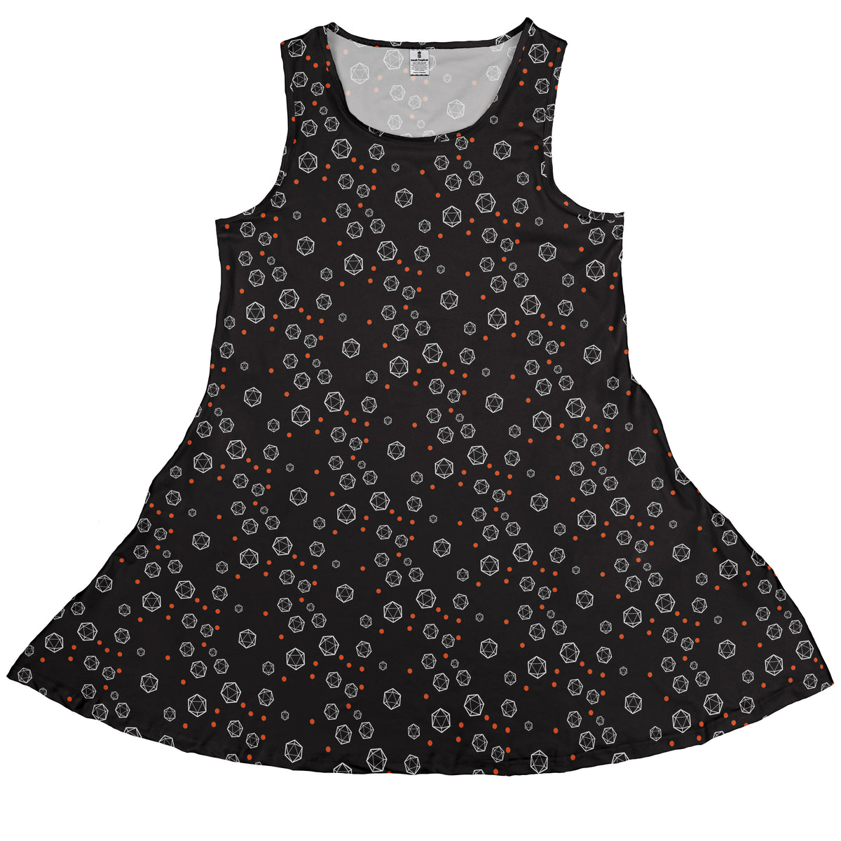 Halloween Dice Bubbles Sleeveless Dress front