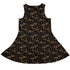Halloween Manor Candelabra Sleeveless Dress back