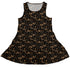 Halloween Manor Candelabra Sleeveless Dress front