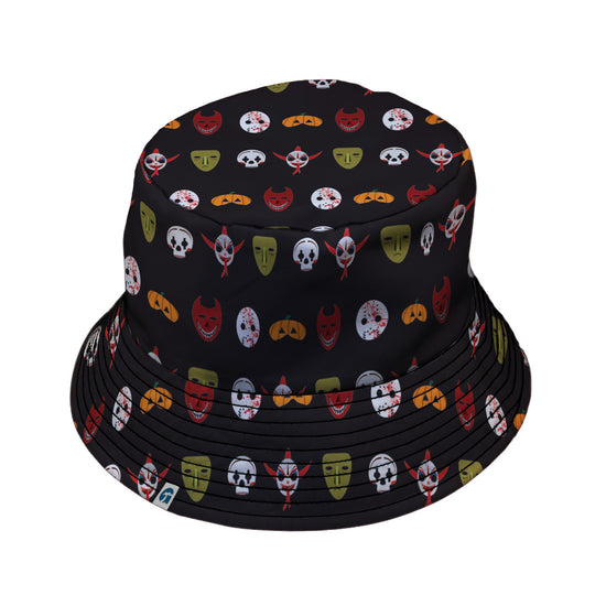 Halloween Masks Bucket Hat