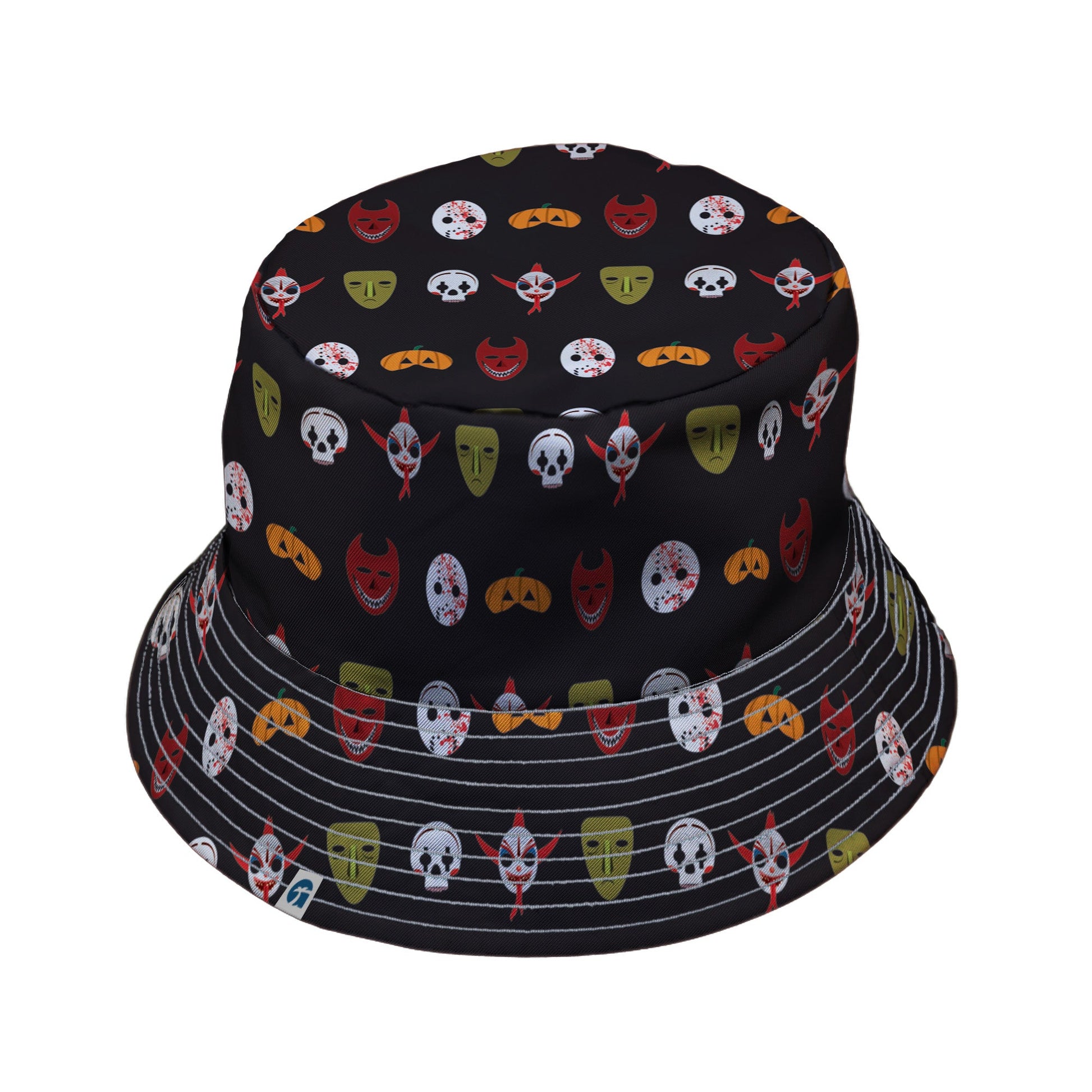Halloween Masks Bucket Hat