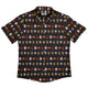 Halloween Masks Button Up Shirt Geek Nerd adult sizing halloween q4