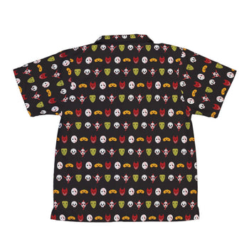 Halloween Masks Youth Hawaiian Shirt Geek Nerd halloween q4