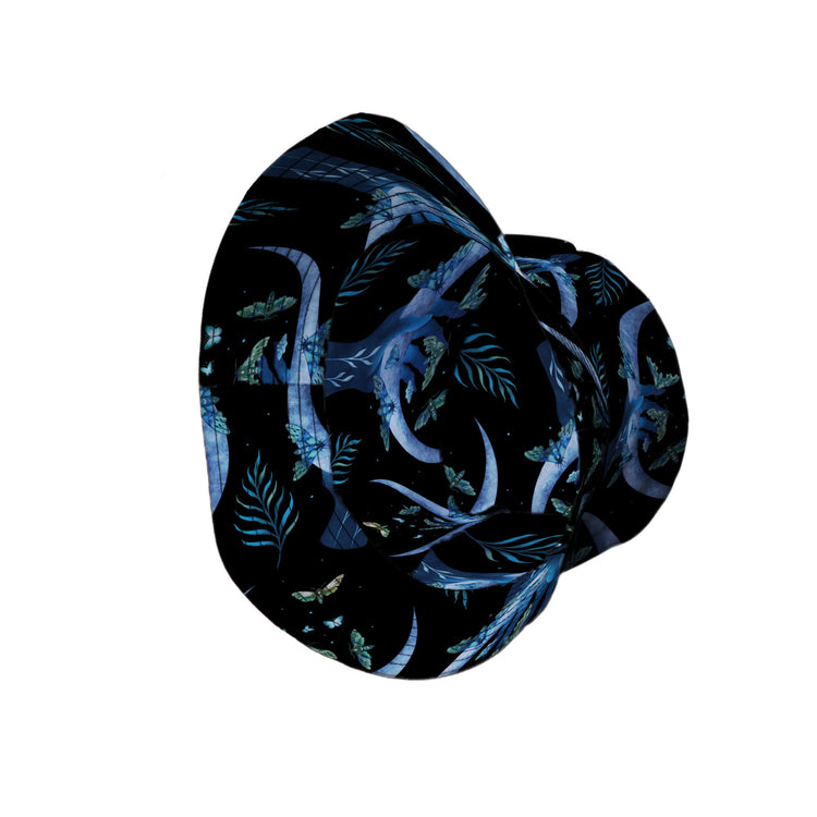 Hand on the Moon Moth Bucket Hat