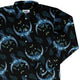 Hand on the Moon Moth Long Sleeve Button Up Shirt Geek Nerd adult sizing Design by Episodic FLOW DESC WRITING