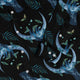 Hand on the Moon Moth Long Sleeve Button Up Shirt Geek Nerd adult sizing Design by Episodic FLOW DESC WRITING