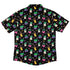 Happy Kawaii Plants Button Up Shirt Geek Nerd 0925 adult sizing All Adult Button Up Shirts
