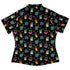 Happy Kawaii Plants Curvy Button Up Shirt Geek Nerd 0925 All Adult Button Up Shirts Anime