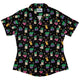 Happy Kawaii Plants Curvy Button Up Shirt Geek Nerd 0925 All Adult Button Up Shirts Anime