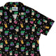 Happy Kawaii Plants Curvy Button Up Shirt Geek Nerd 0925 All Adult Button Up Shirts Anime