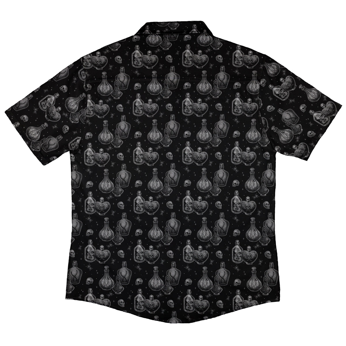 Haunted Hour Elixir Button Up Shirt Back