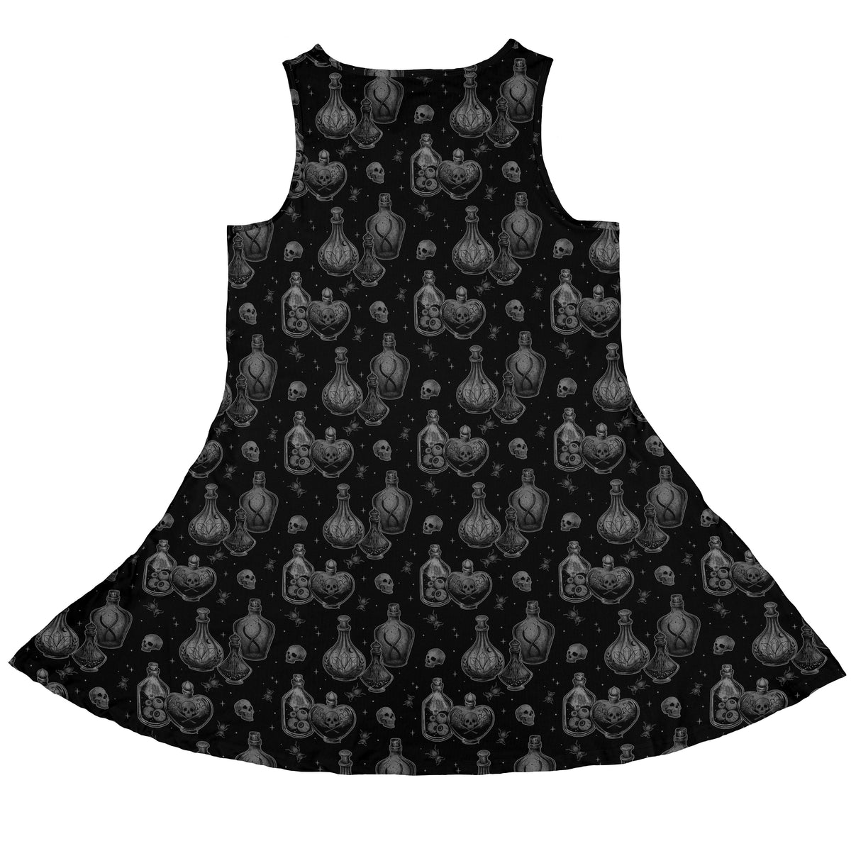 Haunted Hour Elixir Sleeveless Dress back
