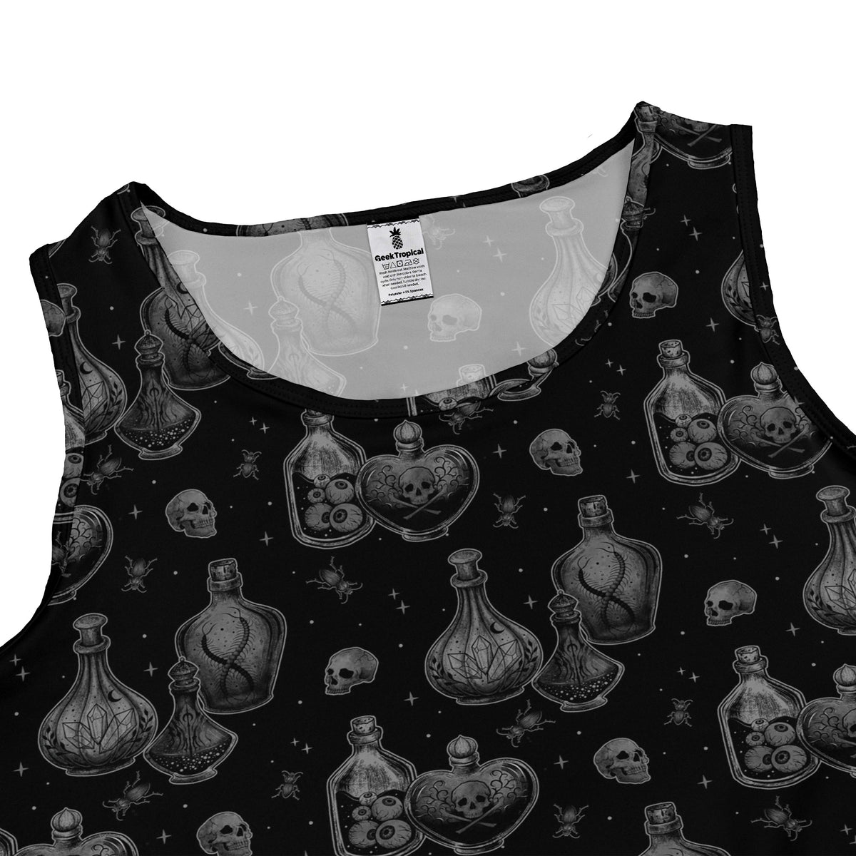 Haunted Hour Elixir Sleeveless Dress close front