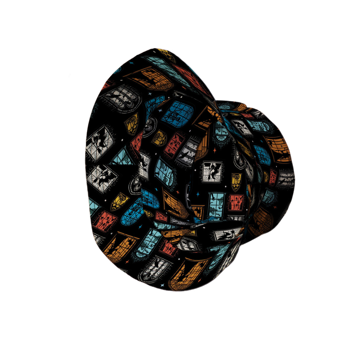 Haunted Manor Window Bucket Hat Side View