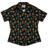 Haunted Manor Window Curvy Button Up Shirt womens front