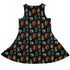 Haunted Manor Window Sleeveless Dress back