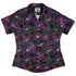 Clearance Ready - to - Ship Hawaiian Blooms Space Curvy Button Up Shirt Geek Nerd Botany Print Clearance Designs by Nathan