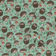 Hedge Hog Garden Adventures Long Sleeve Button Up Shirt Geek Nerd adult sizing animal patterns botany print