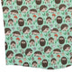 Hedge Hog Garden Adventures Button Up Shirt Geek Nerd adult sizing animal patterns botany print