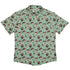 Hedge Hog Garden Adventures Button Up Shirt Geek Nerd adult sizing animal patterns botany print