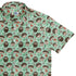 Hedge Hog Garden Adventures Button Up Shirt Geek Nerd adult sizing animal patterns botany print