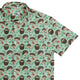Hedge Hog Garden Adventures Button Up Shirt Geek Nerd adult sizing animal patterns botany print